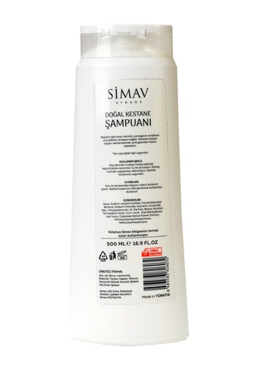 Simav Synaus Kestane Özlü ve Termal Sulu Şampuan Seti 2 x 500 ML