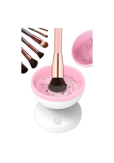 Otomatik Makyaj Fırçası Temizleyici - Hızlı Ve Kolay