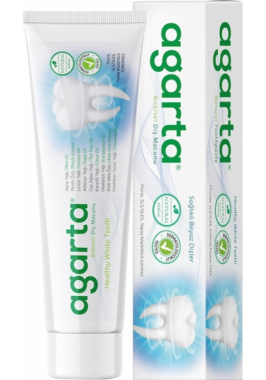 Agarta Bitkisel Florürsüz Diş Macunu 3 x 100 ML