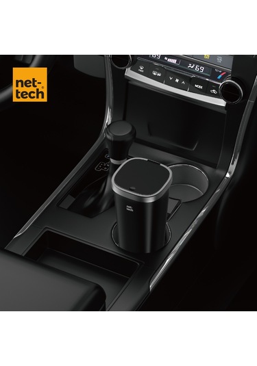 Nettech Nt-tc01 Araç İçi Çöp Kutusu - Siyah Siyah