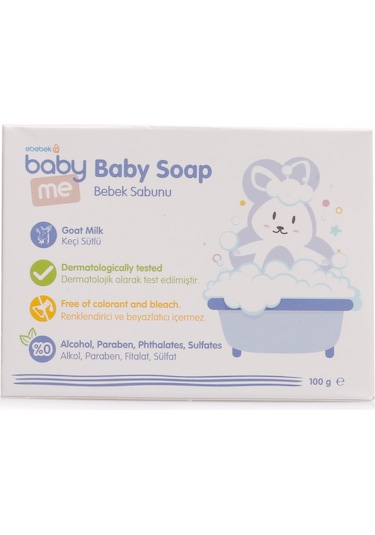 Baby Me Keçi Sütlü Bebek Sabun 100 G