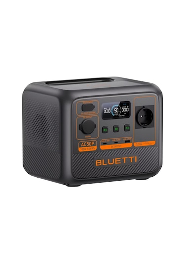 Bluetti Ac50p Ups 504wh Kapasiteli Taşınabilir Güç Kaynağı