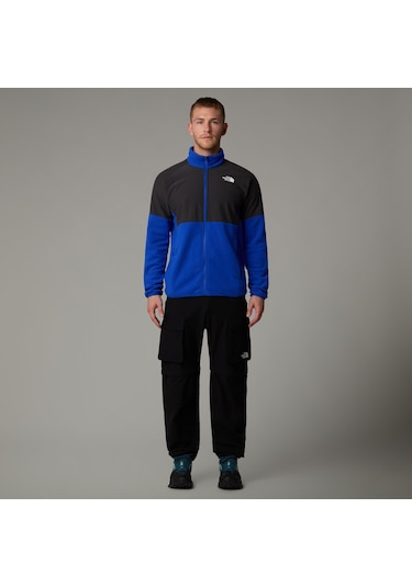 The North Face M Glacier Heavyweight Full Zip Erkek Polar-28936-mavi Mavi