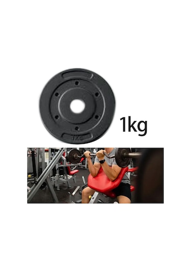 Dolıty Dambıl Plakaları Kaymaz, Kullanımı Kolay, Spor 1-kg