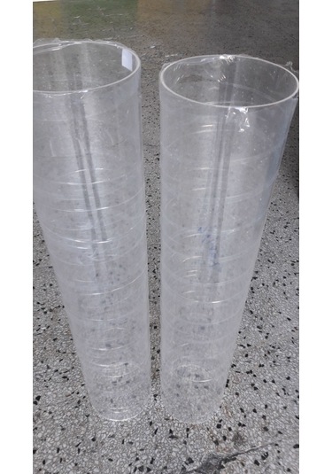 Pleksi Boru 100X94 Mm ....500 Mm Boyda