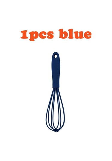 Soulader 6 Inç Silikon Çırpma Teli Manuel Yumurta Çırpıcı Süt Köpürtücü Kaymayan Dip Ve Kolay Temizlenen Yüzeyi İle Pratik Mutfak Aleti Pişirme Ve Fırın İçin Ideal Diğer