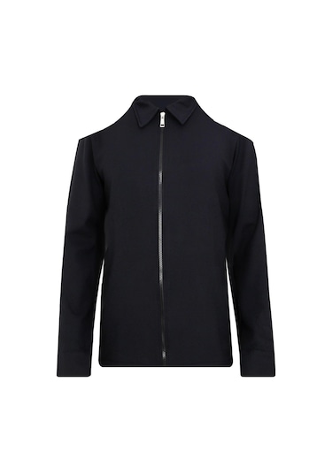 Uki Lacivert Comfort Fit Gömlek Ceket Lacivert