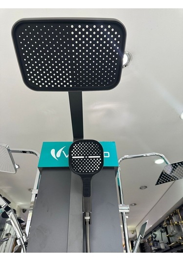 Boheme Fleko Active Antrasit Gri Full Fonksiyon Dijital Dereceli Ekran Duş Sistemi Diğer