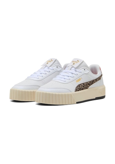 Puma 403515 Carina Mia Animal Flair Spor Ayakkabı Beyaz Beyaz