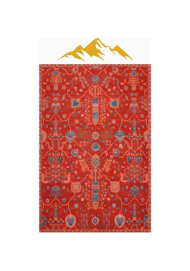 Modern Sisal Serisi Dijital Baskı Sisal Dokuma Halı Slh042 Renkli