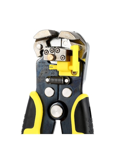 Konesam Meterk Sarı Multifonksiyon Tel Soyucu: Otomatik Soyma, Kesme Ve Presleme - Jx-1301 0.2-6.0mm Tel Uyumlu