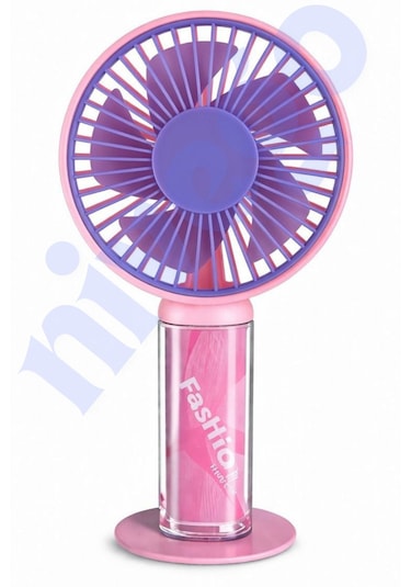 3 Kademeli Güçlü Motorlu 300 Mah Bataryalı Taşınabilir Mini Fan Vantilatör Pervane
