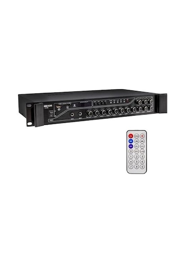 Dexun D-230 3 Zone 2 Mikrofon Girişli 250 Watt Usb/sd/bt Trafolu