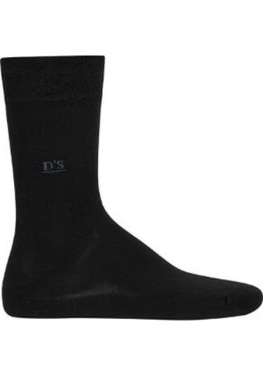 D's Damat 600 Erkek Bambu Çorap Siyah