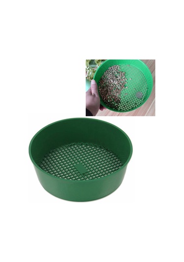 Sones Plastik Ağ Elek Toprak Eleği Pe Plastik Ağ Bardak Bahçe Aletleri Bahçe Malzemeleri, Elek Çapı: 3 X 3,5 Mm