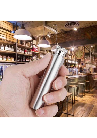 Kosona 1 Ons Çelik Matara, Taşınabilir Whiskey Saklama, Leakproof Kapak, Kamp-piknik İçin Dayanıklı Alkollü İçecek Depolama Aleti Çok Renkli