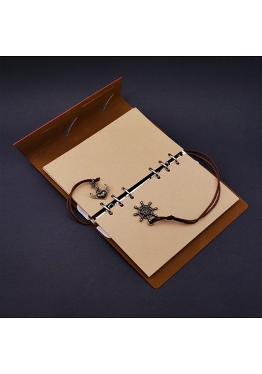 Gri Defter Ve Beyaz Kalem Kutulu Set