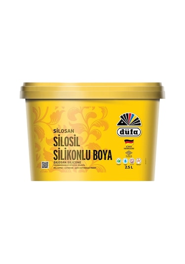 Düfa Silosil Silikonlu Dış Cephe Duvar Boyası 2.5 L