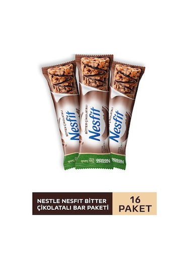 Nestlé Nesfit Çikolatalı Tam Tahıllı Bar 16x23,5g