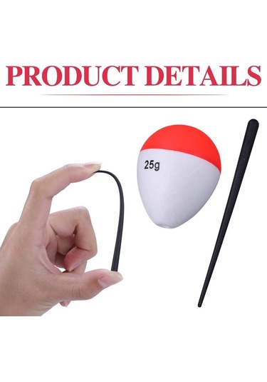 Balıkçılık Şamandıralar 5 Adet/takım Balıkçılık Şamandıralar Seti Deniz Balıkçılığı Şamandıralar Sopa Olta Takımı Aksesuarları 5pcs 1g