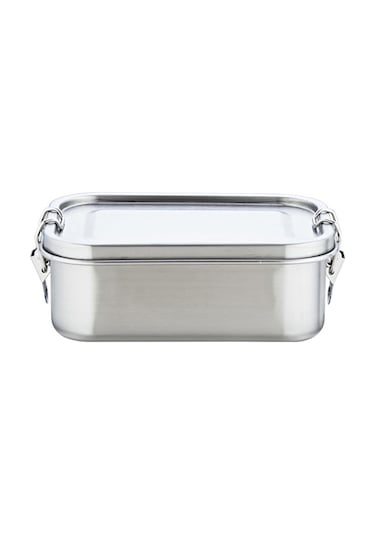 Tenfowee Paslanmaz Çelik 2 Bölmeli Pratik Yemek Kabı - 800ml Mikrodalga Ve Bulaşık Makinesine Uygun