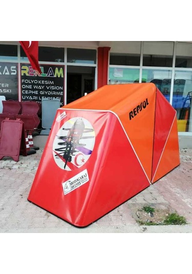 Portatif Motosiklet Brandası Garantili Yanmaz Özellikli