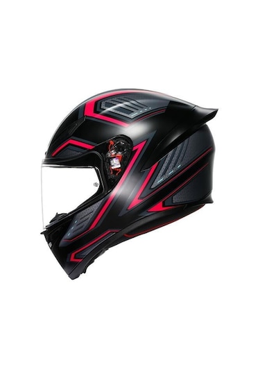 Agv K1 S E2206 Sling Matt Siyah Pembe  Motosiklet Kaskı.