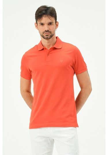 Classıc Pamuk Regular Comfort Erkek Polo Yaka Tişört Yavru Ağzı