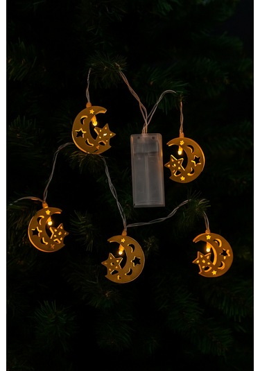 2 M Pilli Gün Işığı Yılbaşı Temalı Led Işık Dekoratif Aydınlatma Çok Renkli