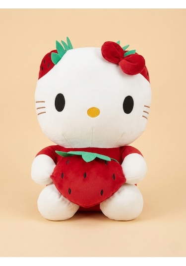 Peluş Hello Kity 45 Cm Kırmızı