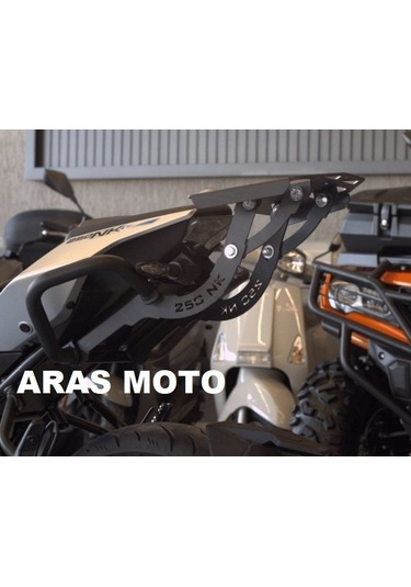 Arasmoto Cf Moto Nk 250 2018-2023 Uyumlu Arka Çanta Demiri 250 Nk Topcase