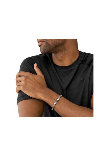 Armani Exchange Axg0123-040 Erkek Bileklik Metalik Gri Metalik