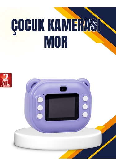 18 Efektli Şipşak Kamera Oyunlu, Müzik Çalarlı Ve Anında Baskı Özellikli