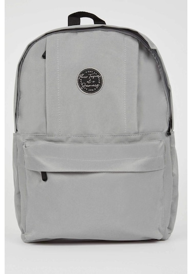 Defacto Unisex Okul Sırt Çantası A9353AXNSGR129 Gri