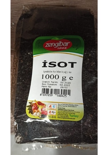 Zengibar Baharat İsot 1 KG