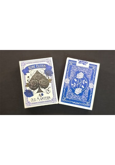 Rose Elites - Old Masters Blue Marked Deck İşaretli Premium Oyun Kağıdı İskambil Kartları Destesi