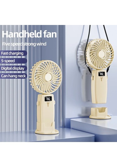 Ambition El Mini Fan Katlanabilir Taşınabilir Boyun Asılı Fanlar