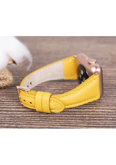 Bouletta Apple Uyumlu  Watch Deri Kordon 42-44-45mm Slim FL12