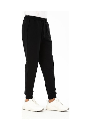 Twenty3 Erkek Basic Regular Fit Paçası Ribanalı Jogger Eşofman A 001