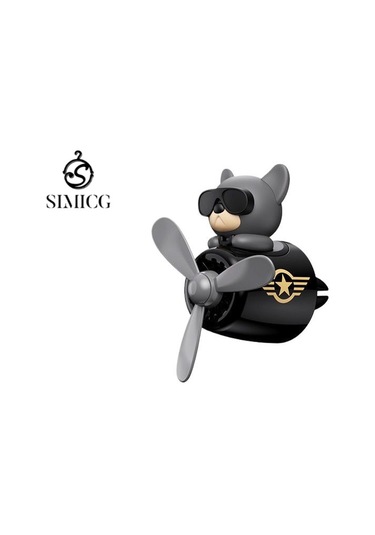 Çizgi Film Araba Havalandırma Deliği Aromaterapi Süsleri Gri Köpek