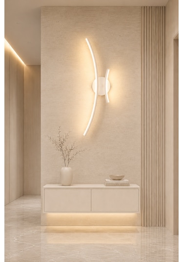 Yumi Modern Led Duvar Apliği Günışığı Beyaz
