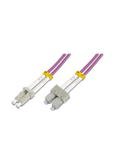 Beek Lc-sc Fiber Optik Patch Kablo, Multimode Om 4 50/125 Duplex, 3.0mm, Lszh, 3 Metre Tdrtr