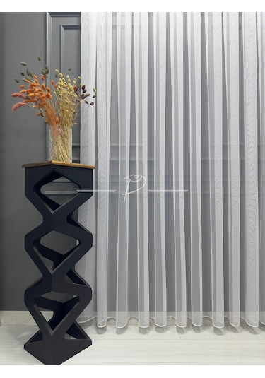 Tül Perde Grek Zemin Etek Kurşun Brillant Marka Kampanyalı Ürün Krem