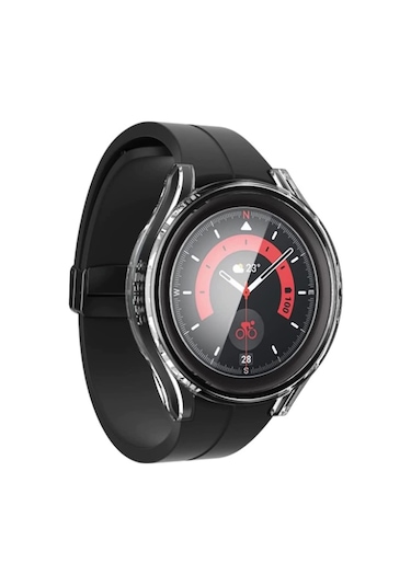 Samsung Galaxy Watch 5Pro Ekran Korumalı Slim Rubber Kılıf 45 MM AL3173