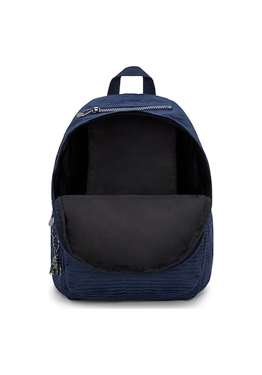 Kıplıng Delia Orta Boy Sırt Çantası Lacivert Nıght Ocean Jacquard Lacivert