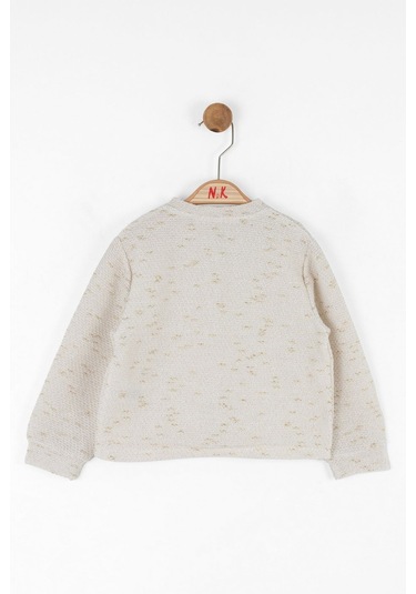 Glıtter Hırka Krem