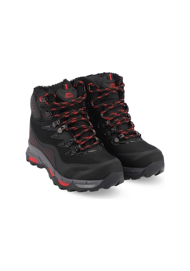 Slazenger HOST IN Çocuk Su Geçirmez Siyah / Kırmızı Outdoor