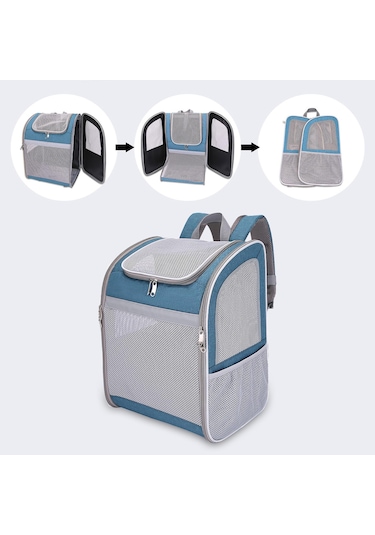 Homyl Evcil Hayvan Taşıyıcı Sırt Çantası Katlanır