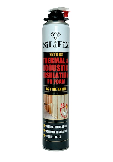 Silifix Yalıtım Köpüğü 930gr B2 Seviyesi Yangın Dayanıklı