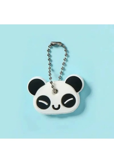 Mınıso 46 Modelli Toptan Anime Anahtarlık Kapağı - Minnie Karikatür Taşınabilir Anahtarlık Tutucu Koyu Turuncu Whıte